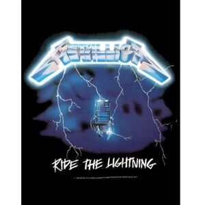 Metallica Ride The Lightning Wall Tapestry
